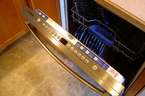 Bosch dishwasher hidden controls cheap