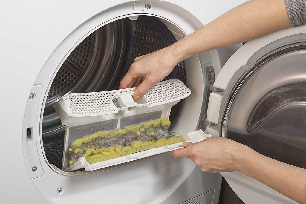 Vented tumble dryer